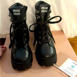 SOLD Miu Miu Calzature Donna boots 37.5